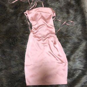 Blush flirty pink dress